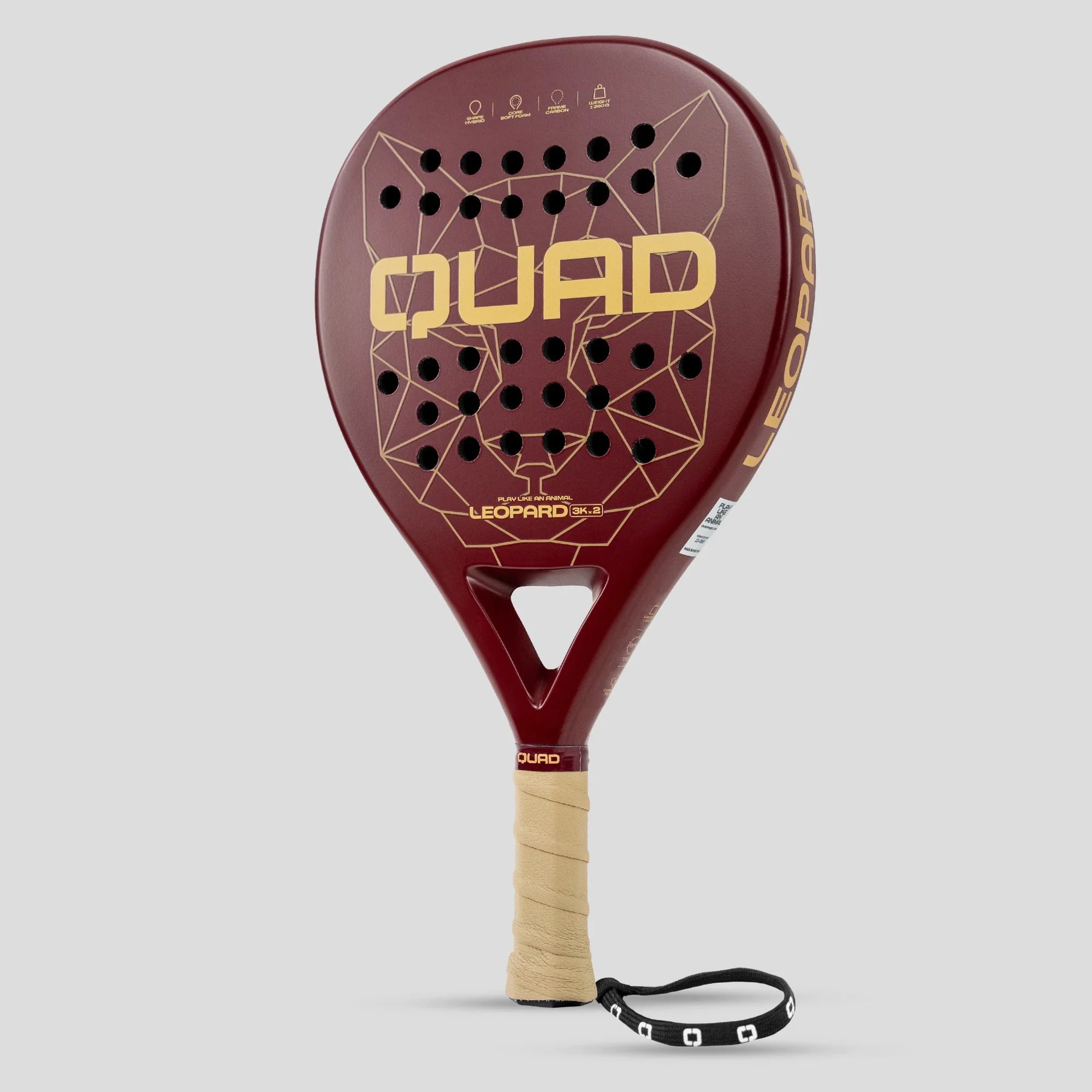 QUAD LEOPARD PADEL RACKET-4