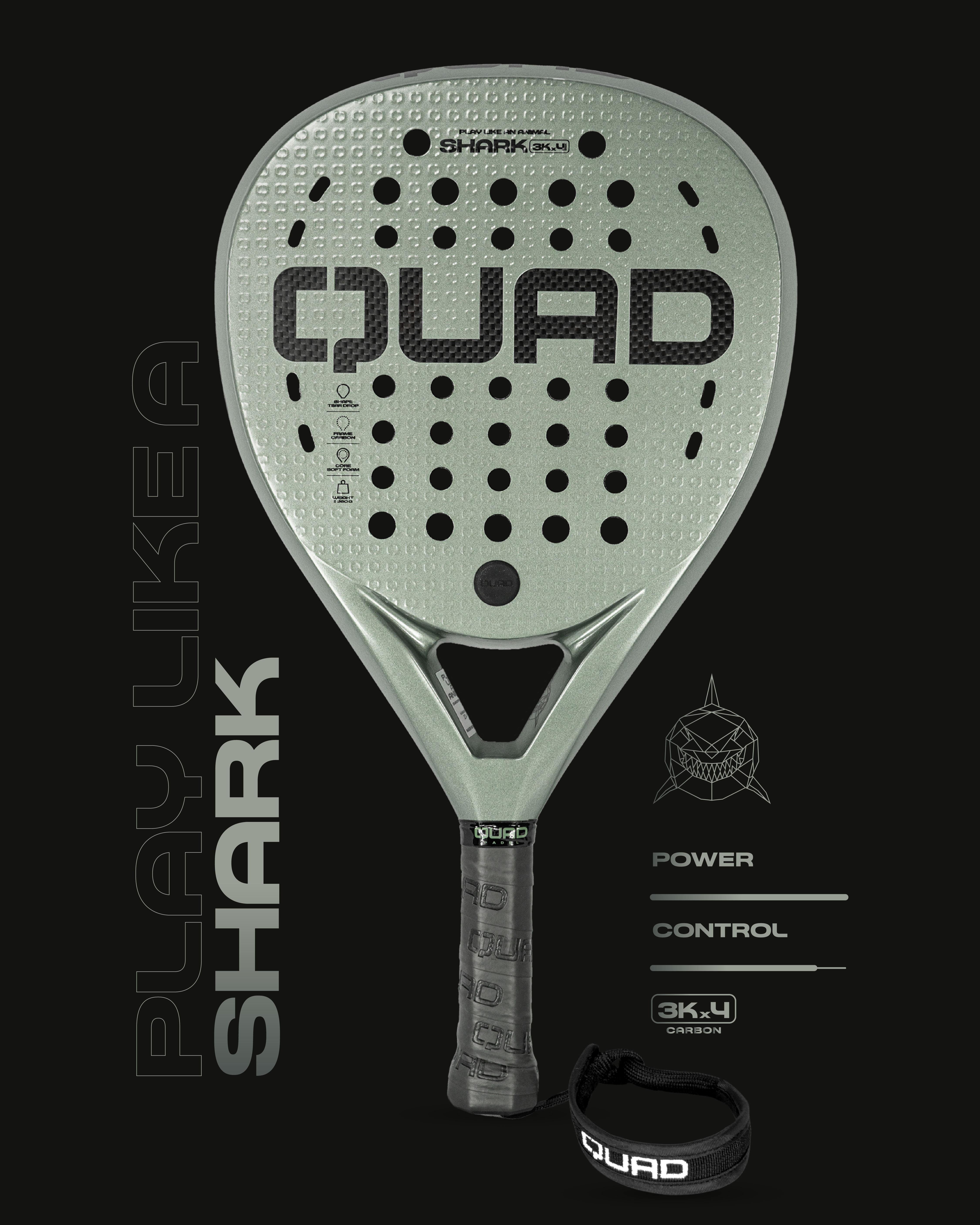 QUAD SHARK PADEL RACKET-7